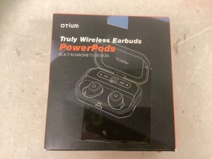 PowerPods Wireless Earbuds, Powers Up, Appears New