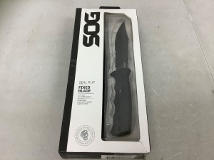 SOG Seal Pup Fixed Blade Knife, New