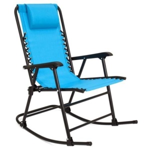 Foldable Zero Gravity Patio Rocking Lounge Chair. Appears New