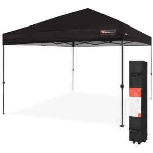 One-Person Setup Instant Pop Up Canopy w/ Wheeled Bag - 10x10ft. Appears New