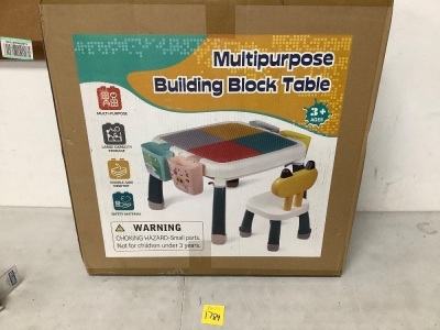 Multipurpose Building Block Table