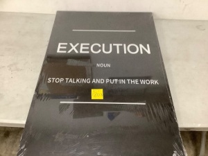 "Execution" Inspirational Wall Art