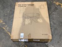 Kids Activity Table & 2 Chairs Set&nbsp;