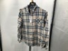 Natural Reflections Plaid Shirt, Large, Appears New