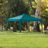 Outdoor Portable Adjustable Instant Pop Up Gazebo Canopy Tent w/ Carrying Bag, 10x10ft