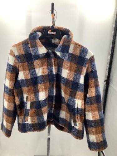 Natural Reflections Sherpa Jacket, Large, Appears New