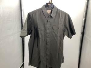 Red Head Men's Button Up Shirt, Appears New