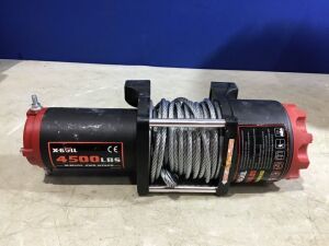 X-BULL 4500LBS Steel Wire Electric Winch