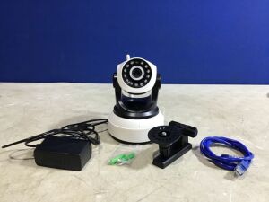 IP Security Camera with Night Vision & Motion Detection 