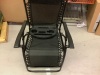 Zero Gravity Patio Chair Recliner with Cup Holder, Appears New