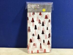 Case of (60) Spritz Foil Tree Tissue Paper, 8ct