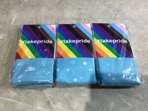 Lot of (3) Standard 2pc Printed Pride Pillowcase Set, Just Be You/Celestial