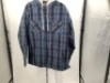Red Head Men's Lined Hooded Flannel, XL, Appears New