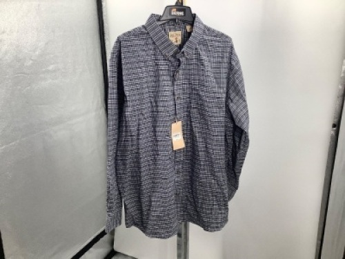 Red Head Men's Button Up, 2XL, Appears New