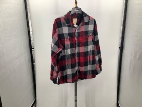 Red Head Men's Flannel, Large, Appears New