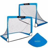 INTEY Portable&nbsp;Soccer Goals, 4' x 3', Set of 2&nbsp;