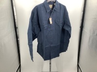 Red Head Men's Long Sleeve Work Shirt, XL, Appears New