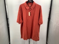 Red Head Men's Collar Shirt, 2XLT, Appears New