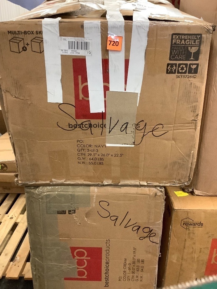 Pallet of Salvage, Presorted Items May Be Broken, Damaged, or Have ...