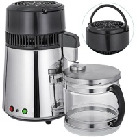 VEVOR Home Water Distiller Purifier Machine 4L Stainless Steel Interior 750W. E-Commerce. Untested.&nbsp;