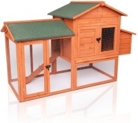 LAZY BUDDY Chicken Coop, 41&rdquo; Wooden Chick Cage with Egg Box. Unknown Condition E-Commerce Return