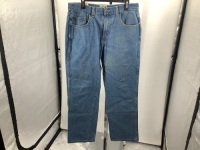Red Head Men's Relaxed Jeans, 34x32, Appears New