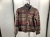 Natural Reflections Pecan Brown Sweater Jacket, Small, Appears New