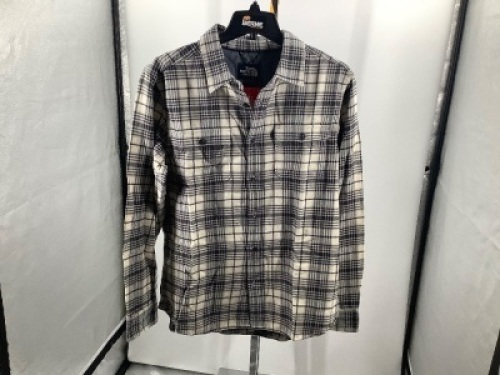 The North Face Men's Long Sleeve Flannel, Medium, Appears New