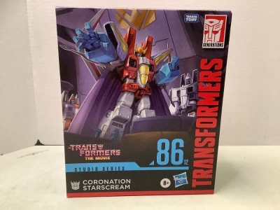 Transformers The Movie Coronation Starscream, Appears New