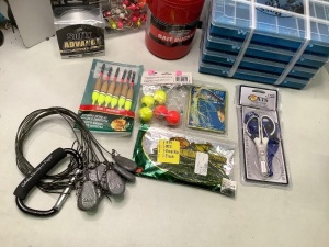 Lot of (10) Misc. Fishing Lures and Supplies, Ecommerce Return