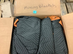 Lot of Heavy Duty Padded Moving Blankets