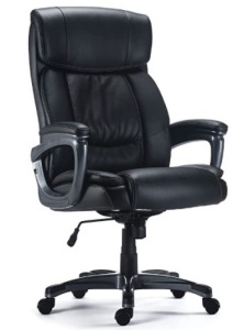 Lockland Bonded Leather Office Chair, Appears New