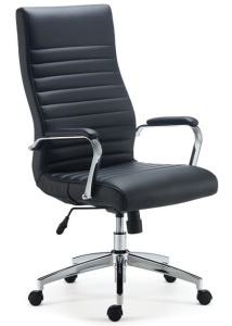 Bentura Bonded Leather Office Chair, Appears New