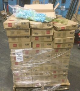 Pallet of (67) Artificial Silk Wisteria Vine 3.6 ft, 12 Pack - High Retail Value!