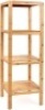 Homfa Bamboo Free Standing 4-Tier Multifunctional Storage Rack/Shelf. Appears New.&nbsp;