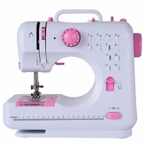 Free-Arm Crafting Mending Sewing Machine With 12 Built-In Stitched