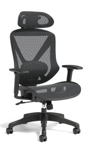 Union & Scale™ FlexFit Dexley Mesh Task Chair, Appears New