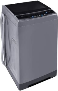 COMFEE’ 1.6 Cu.ft Portable Washing Machine with Drain Pump, Wheels, 11lbs Capacity, 6 Wash Programs 