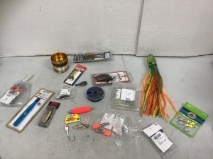 Lot of (17) Fishing Supplies, E-Commerce Return