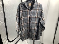 Red Head Men's Flannel, 3XL, Appears New
