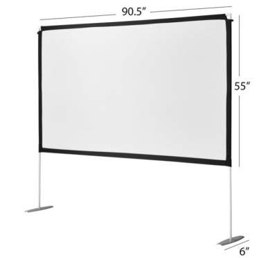 Onn 100" Projector Screen, Appears New