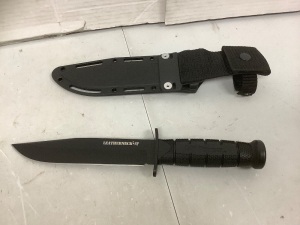 Knife & Sheath, Appears New