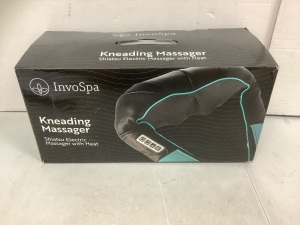 Kneading Massager w/ Heat, Powers Up, New