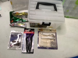 Lot of (9) Misc. Fishing Supplies, Ecommerce Return