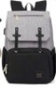 Lot of (2) FAMICARE Diaper Bags&nbsp;w/ USB Port, Black & Gray. New.