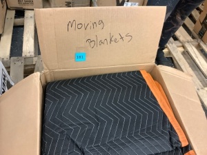 Lot of Heavy Duty Padded Moving Blankets