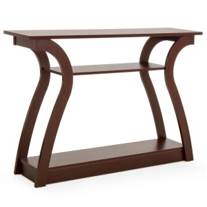 47in 3-Shelf Entryway Display Console Accent Table