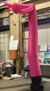 Pink Wacky Waving Inflatable Arm Flailing Tube Man