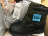 Kid's Black & Olive Boots, Size 5, Appears New