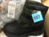 Kid's Black & Olive Boots, Size 5, Appears New